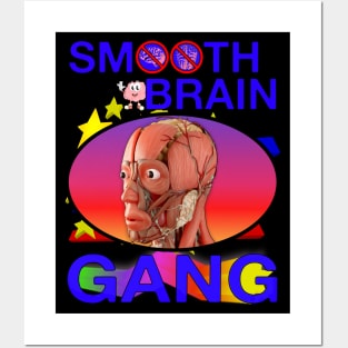 Smooth Brain Gang Posters and Art